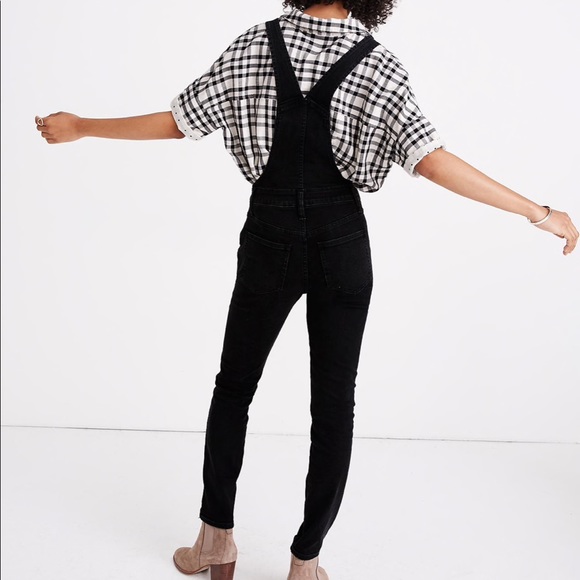 Madewell Skinny Overalls in Lunar Wash - Picture 3 of 5